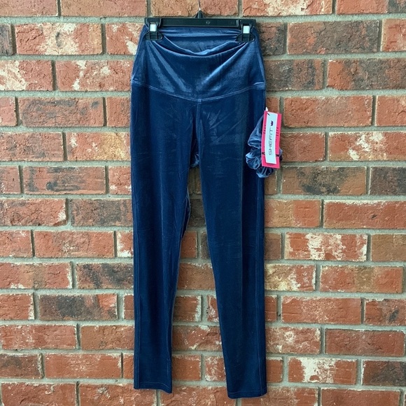 SHEFIT Blue Midnight Athletic Leggings - Picture 2 of 9